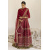 Red Anarkali